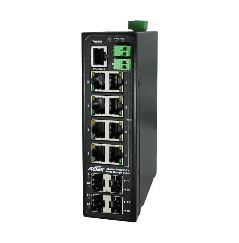 8-Ports Industrial switch