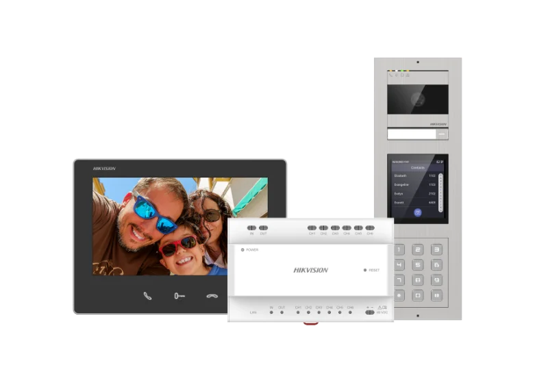 2 wire video intercom